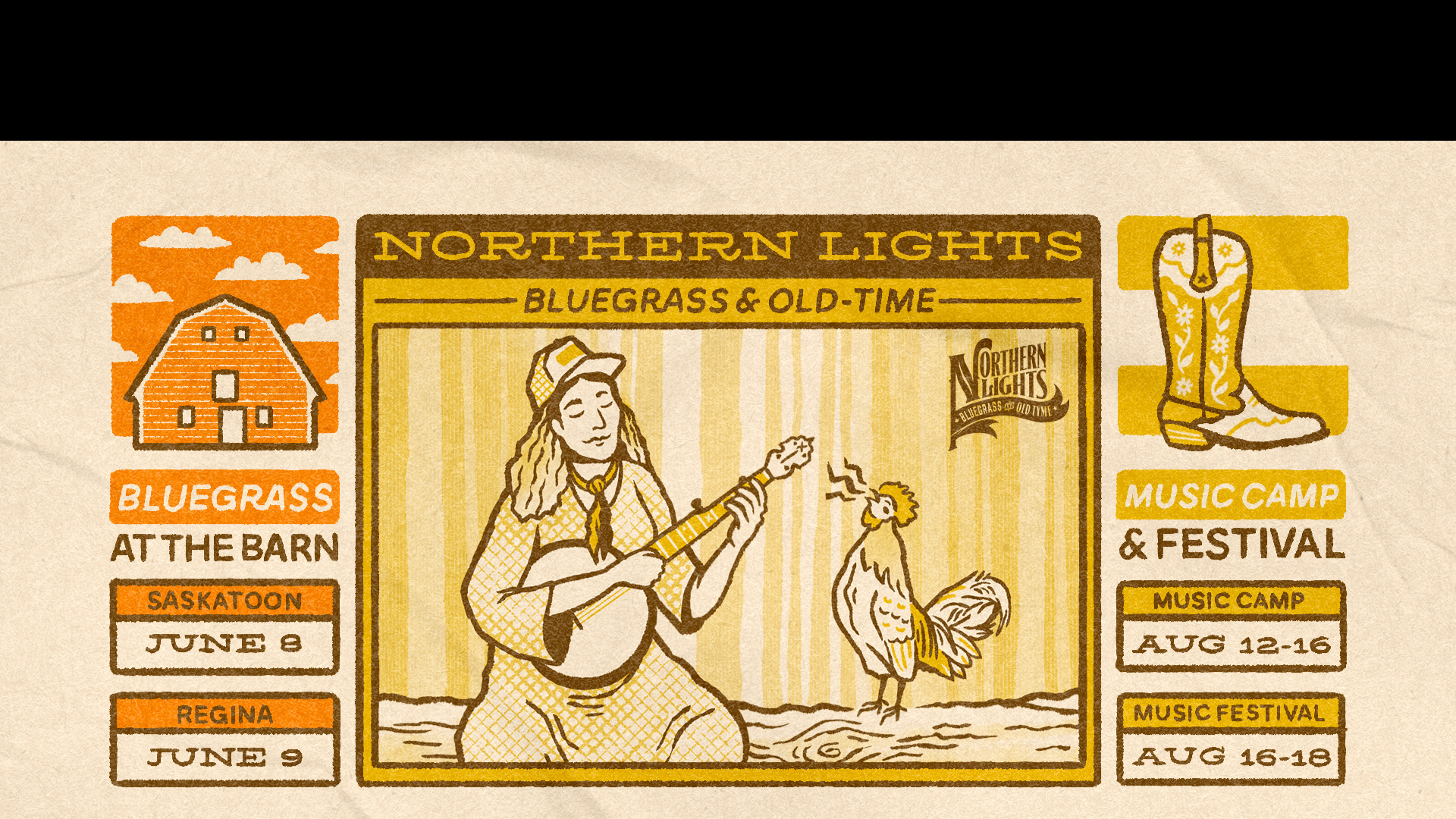 northern lights Bluegrass and Old Time Music Society
